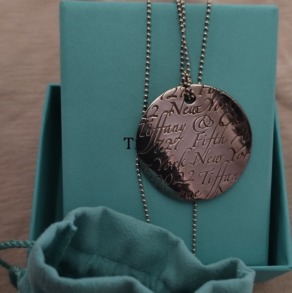 Genuine Tiffany & Co. Pendant and chain. - Picture 10 of 10